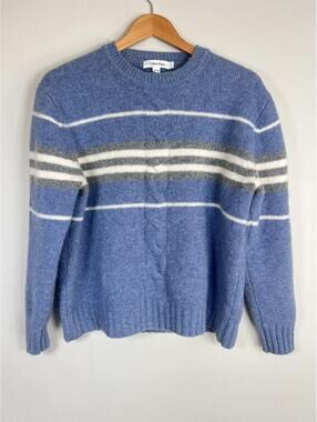 Calvin Klein 100% Wool Pullover Crewneck Sweater Women's Large